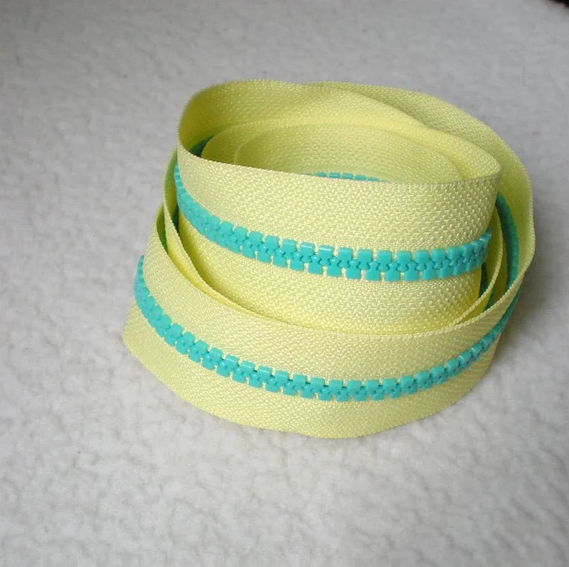 greenyellow 5 ярдов Meetee 5# слайдер из смолы на застежке-молнии для сумок DIY кошелек куртки пальто палатка портной швейные инструменты Лоскутные аксессуары - Цвет: greenyellow