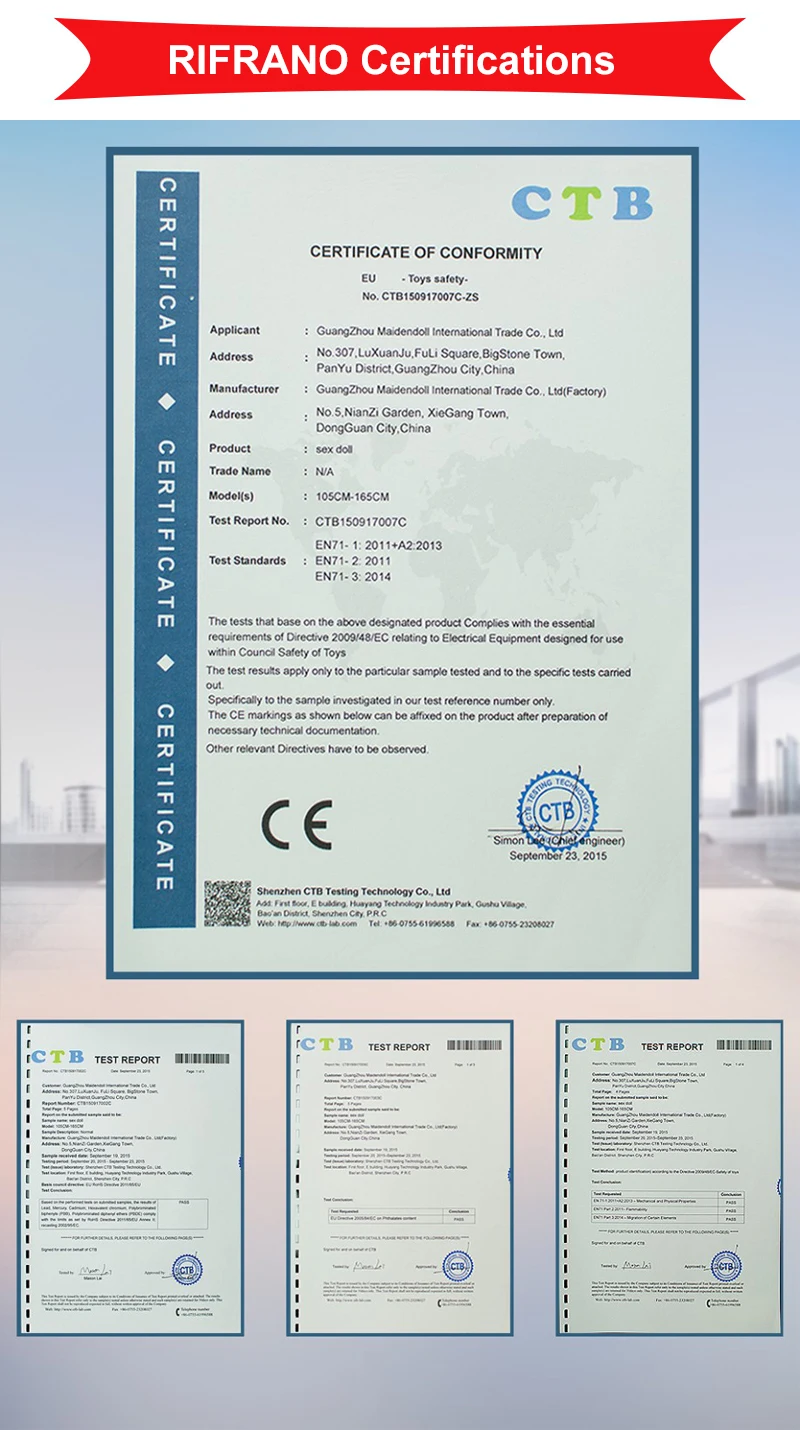 certifications