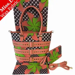 Голландский батик в африканском стиле восковая сумка 3 шт./компл. для дамской моды, Африканский Печатный воск голландский настоящая
