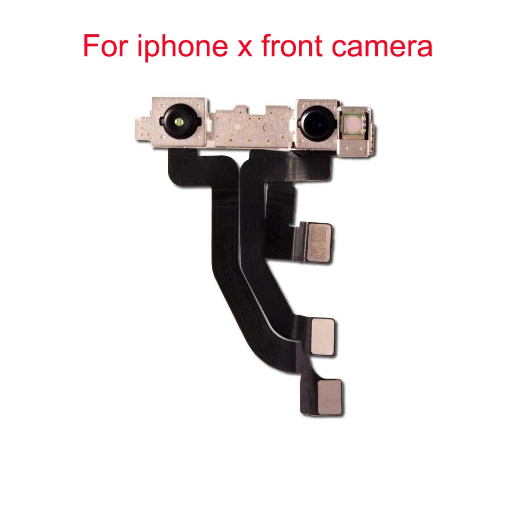 

JPFix Front Camera Ring Holder For iPhone X Front Facing Camera Lens Right Proximity Sensor Flex Cable