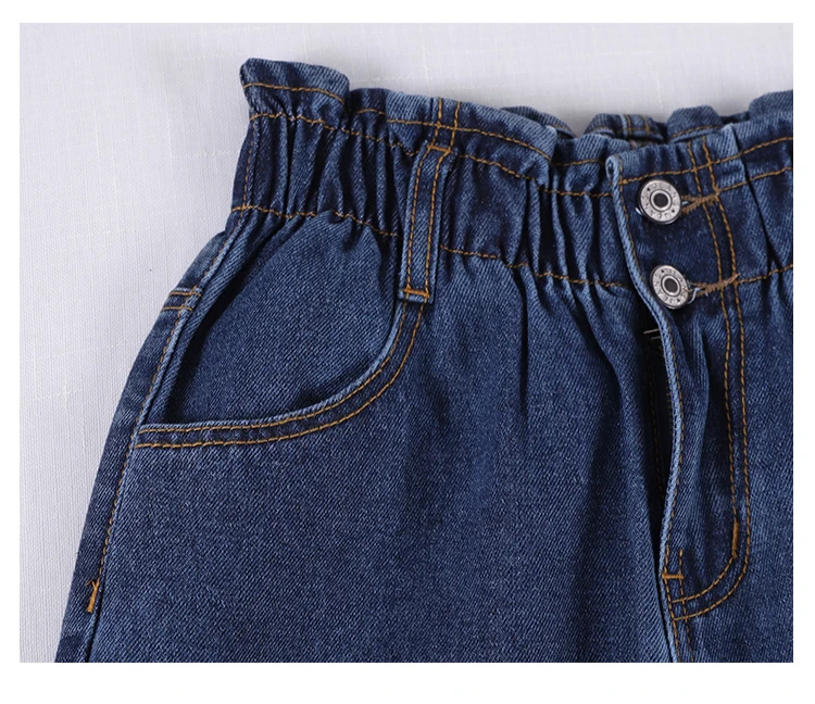 Genayoa, джинсы-карандаш, женские, плюс размер, высокая талия, джинсы для женщин в стиле бойфренд, эластичная талия, брюки, свободные, большой размер, джинсы для женщин