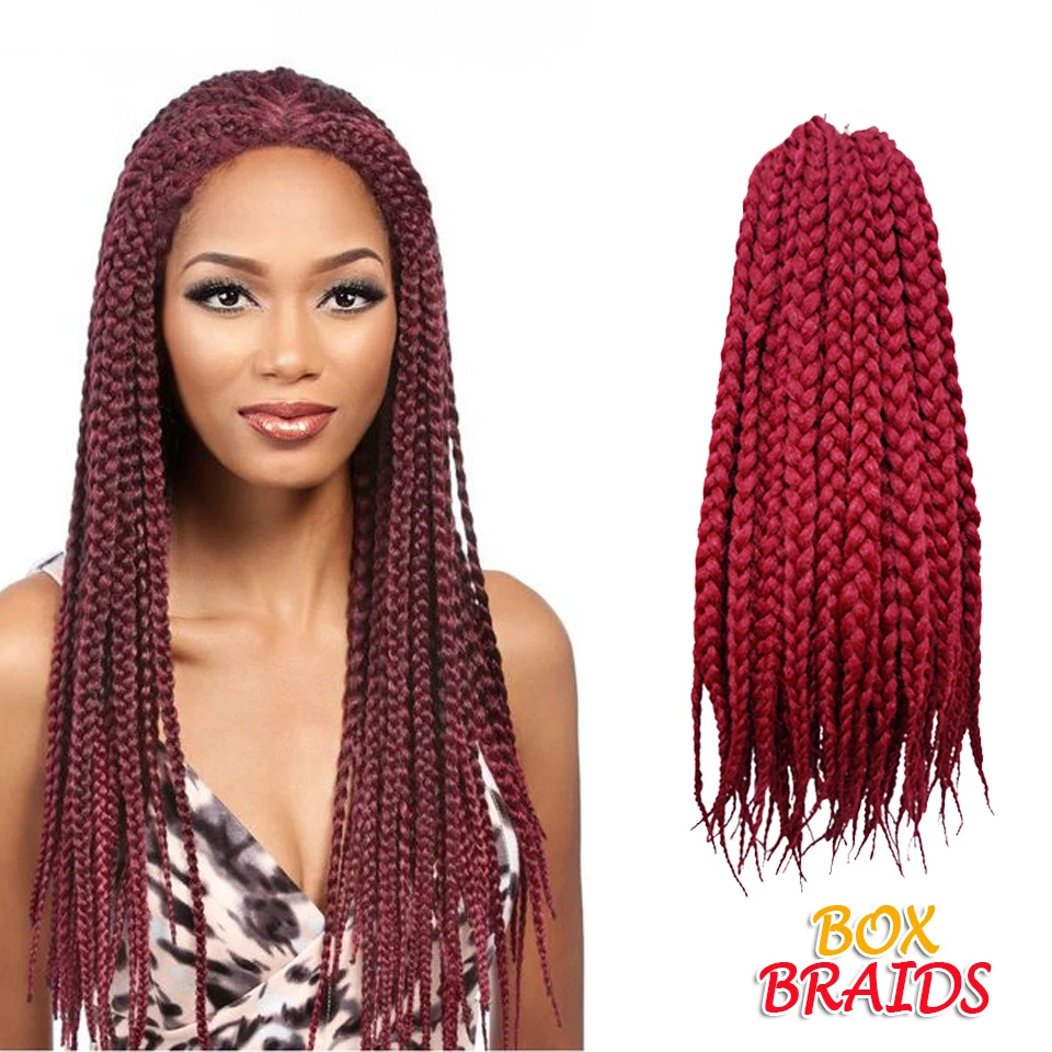 18 Inch 3x Havana Mambo Twist Crochet Braid Hair Senegalese Twist