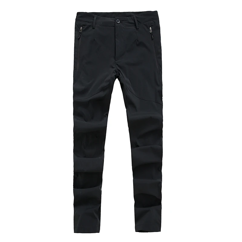 ZYNNEVA 2018 nuevos hombres otoño al aire libre pantalones delgados impermeable a prueba de viento de secado rápido pantalones de Trekking senderismo pantalones M-5XL GC5105