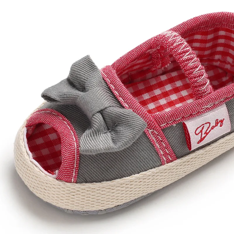 Детская обувь От 0 до 1 года; сандалии; сезон лето; обувь для младенцев Softsole сандалии для маленьких девочек плоские сандалии