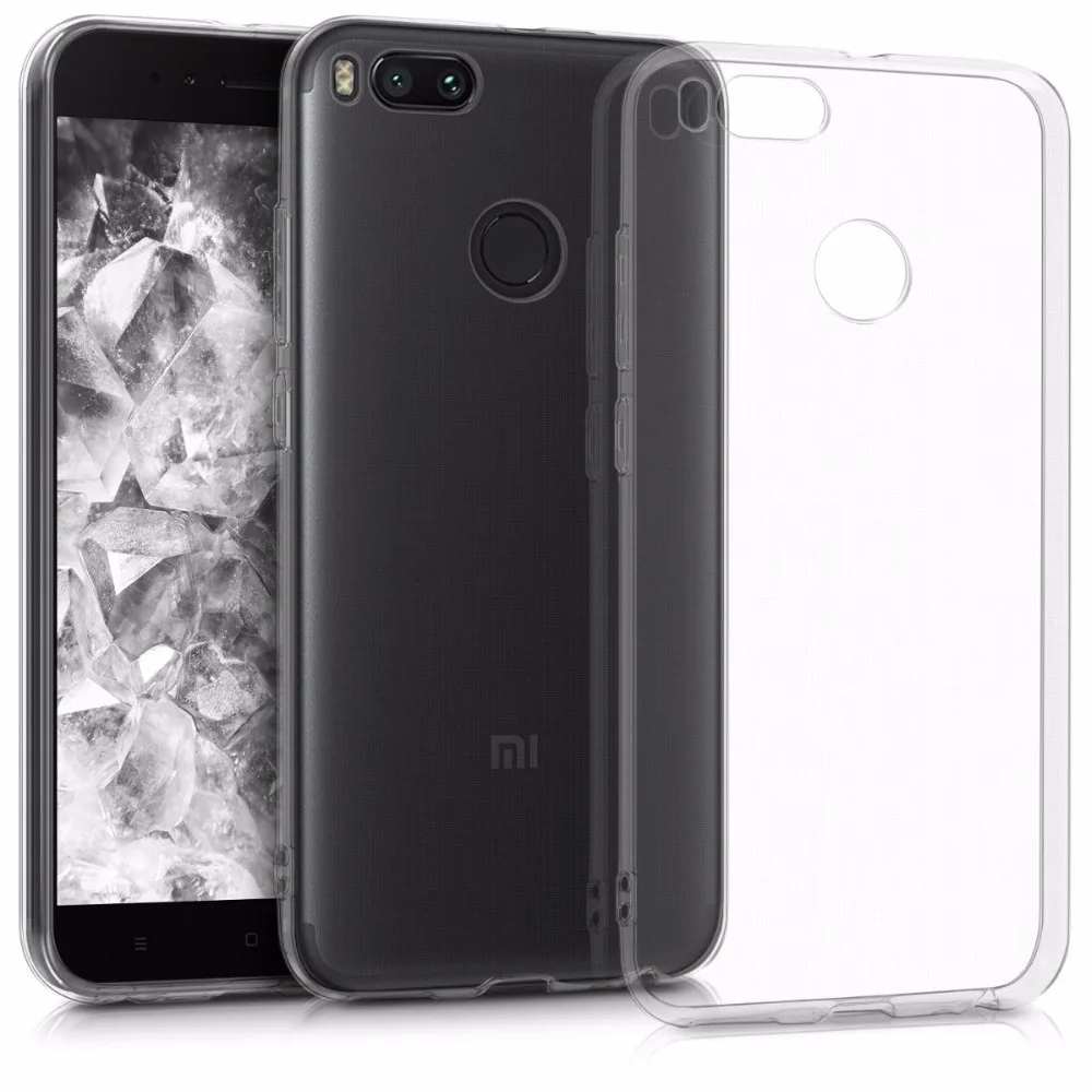 Lembut TPU Case untuk Xiaomi Mi A1 Case Ultra Tipis Transparan Case Ponsel Gores Phone Shell Case untuk Xiaomi Mi A1 Wangcangli