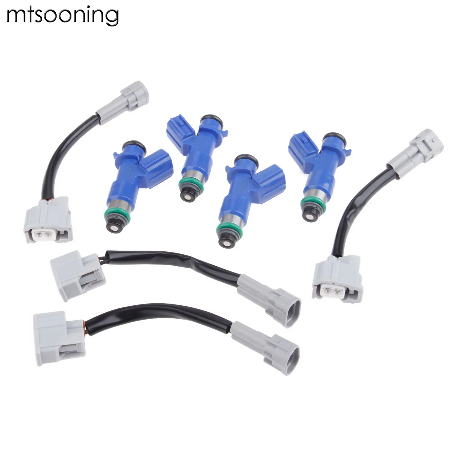 Mtsooning 4 шт. Топливная форсунка 16450-RWC-A01 для Honda Civic 1.6L 2.0L Acura INTEGRA RSX 1.8L 2.0L топливный инжектор