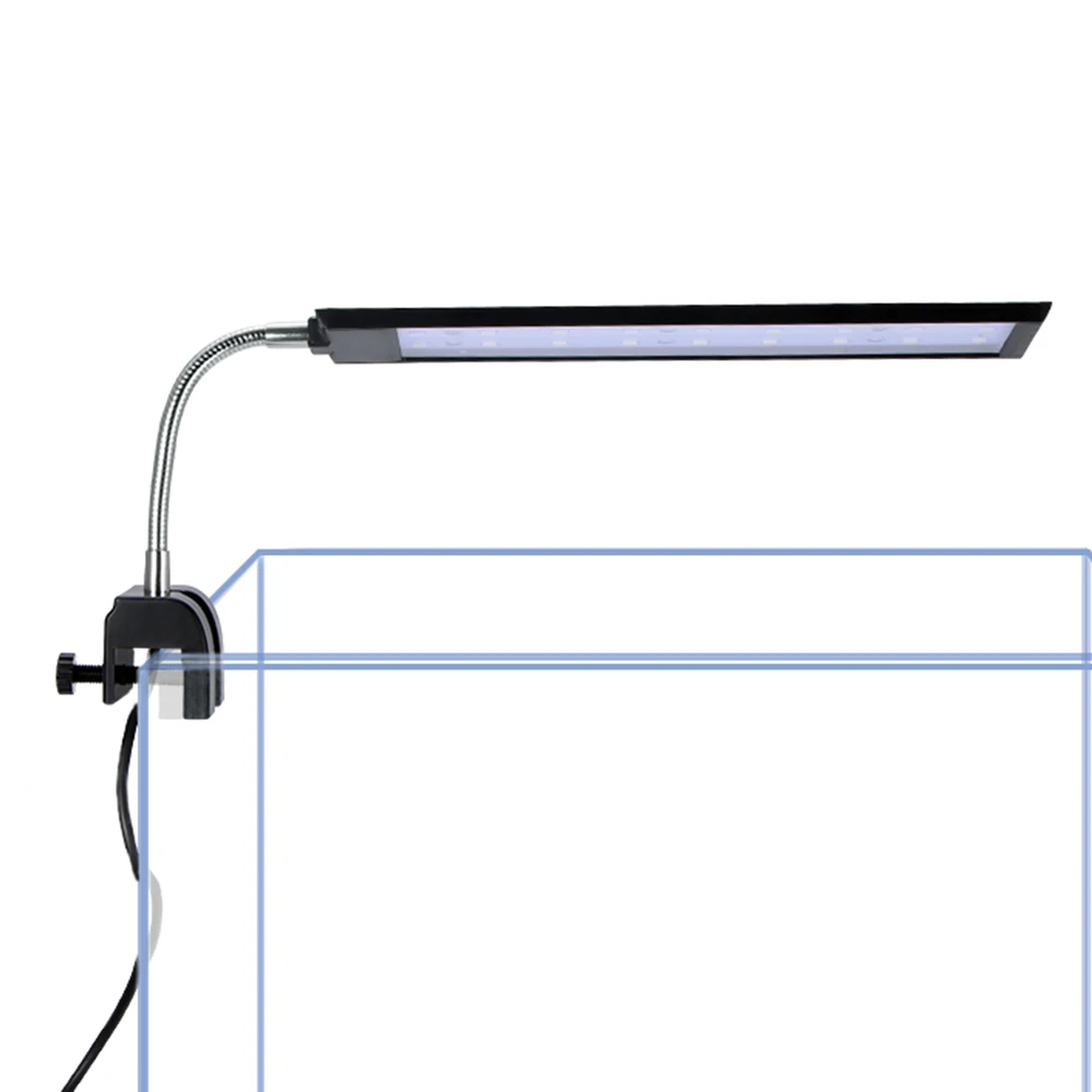 Adjustable Brightness 18/27 LED Aquarium Fish Tank Clamp Clip Water Plant Grow Lighting Clip Led Light