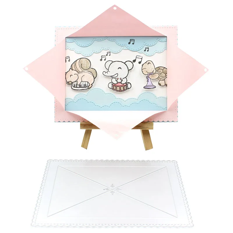 

YPP CRAFT Cover Up Metal Cutting Dies Stencils for DIY Scrapbooking/photo album Decorative Embossing DIY Paper Cards