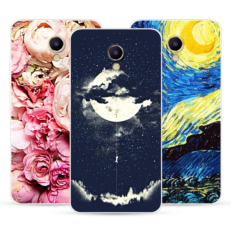 

Case For MeizuM5 M6 Note Transparent Printing Drawing Silicone Phone Case Cover For MeizuNote 8 M5 M6 Note