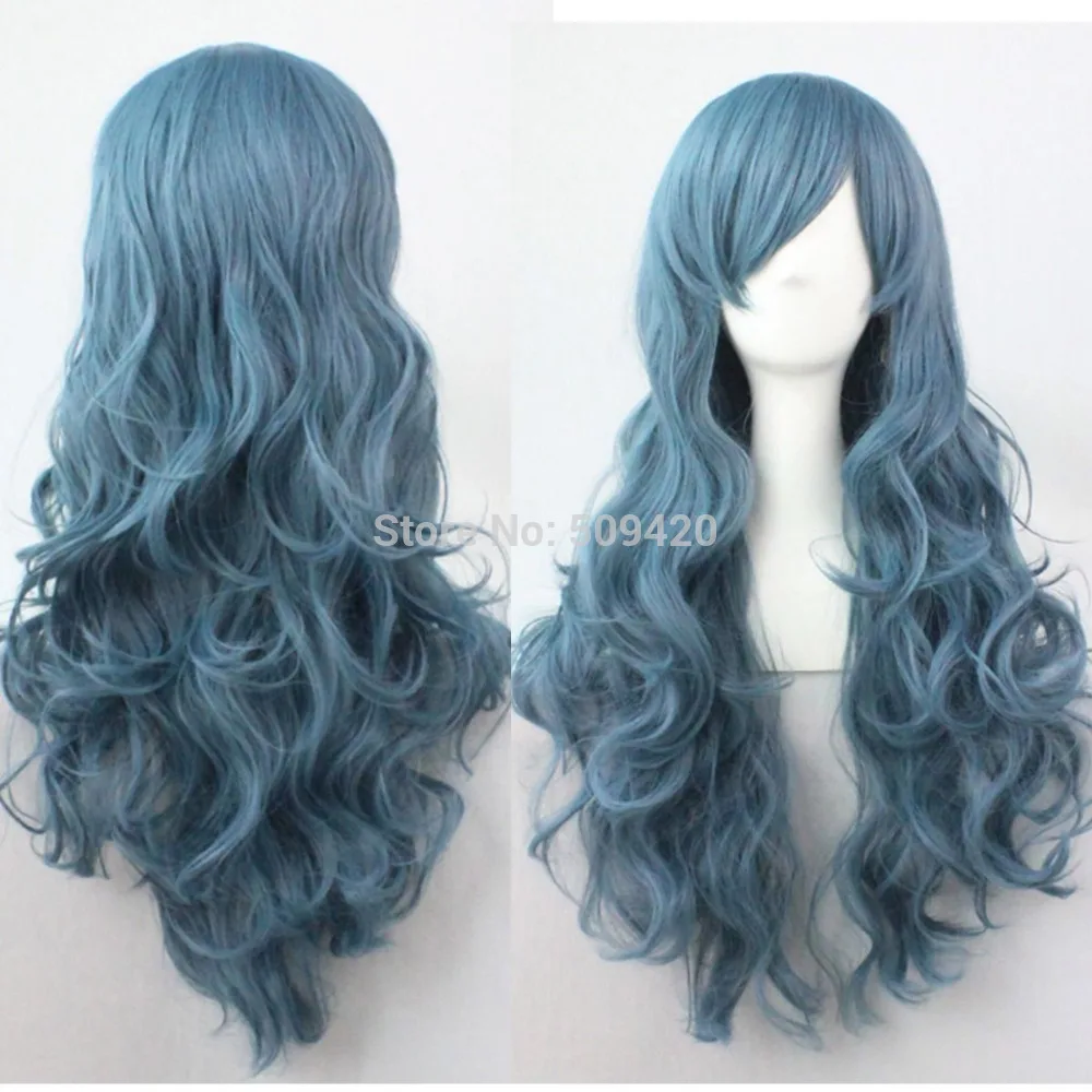 Парик parrucca p5982Q&gt&gt женская мода weave длинные вьющиеся волны парик волос партии cosplay