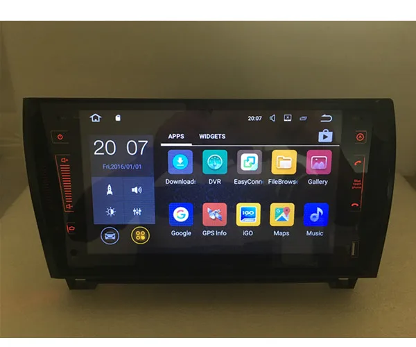Cheap 2din Android car GPS radio Navigation for Toyota Tundra Sequoia 2007-2015  GPS NAVI  BT 16G ROM Support DAB 4G 11
