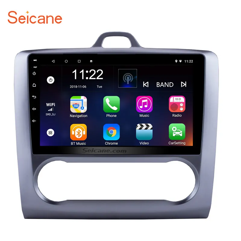 Sale Seicane Car Stereo Android 9.0 HD 9" 2Din WiFi Radio GPS Tochscreen Multimedia Player For Ford Focus Exi AT 2004-2011 Head Unit 0 Sale Seicane Car Stereo Android 9.0 HD 9" 2Din WiFi Radio GPS Tochscreen Multimedia Player For Ford Focus Exi AT 2004-2011 Head Unit 0