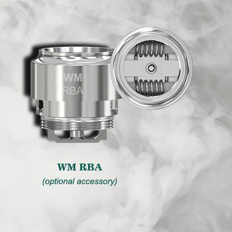 Аккумуляторные головки для электронных сигарет Wismec WM RBA оригинальная катушка