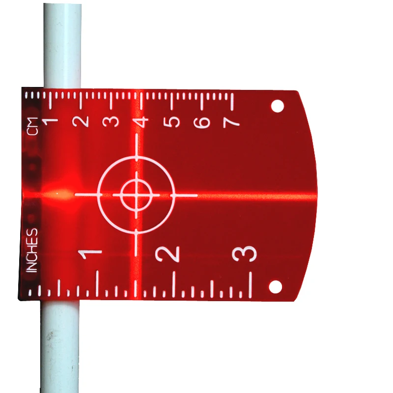 Нет заусенцев высокого качества магнитного лазера целевой платы или пластины для красных лазерных линий или зеленых лазерных линий