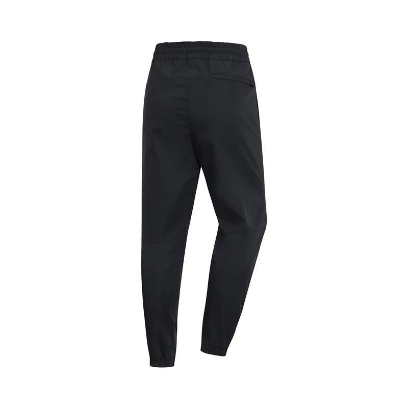 Li-Ning, мужские спортивные штаны серии Wade, Классический крой, полиэстер, комфортные, с подкладкой, для фитнеса, спортивные брюки AYKP009 MKY471