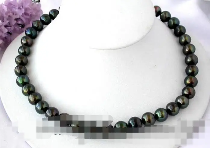 

song voge gem nanJ1421 Tahitian black fw pearl necklace