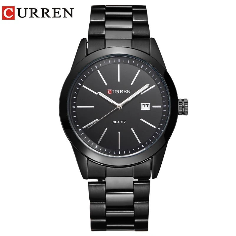 

curren watch watches men quartz-watch relogio masculino relojes hombre sports Analog Casual 8091