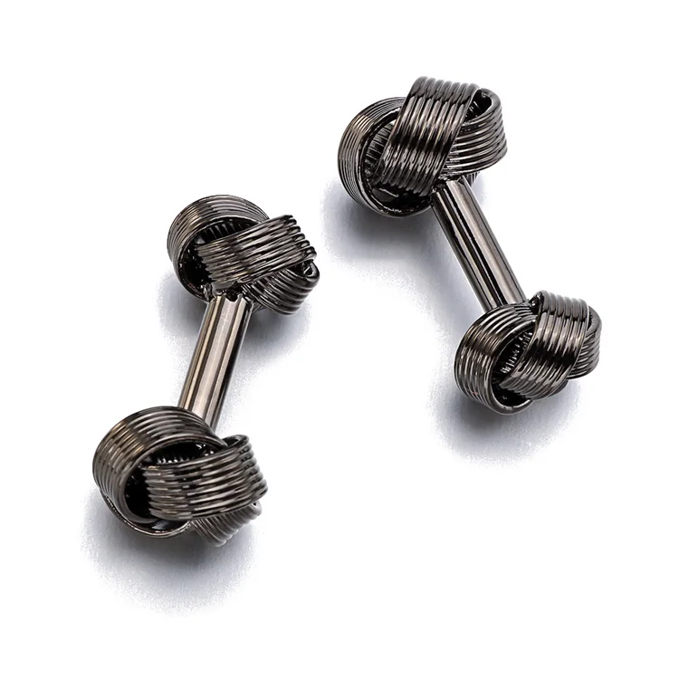 Black Knot Cufflinks D (2)