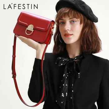 

LA FESTIN brand women's bag 2019 new French fashion shoulder bag versatile small square bag Crossbody bags for ladies