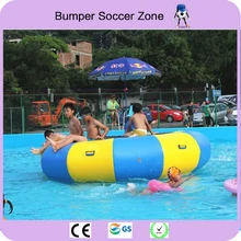 Free Shipping 2m 0.9mm PVC Inflatable Water Trampoline Water Jumping Bed Jumping Trampoline