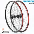 SHIMANO laufradsatz MTB mountainbike fahrrad M475 hub 32 löcher disc räder laufradsatz felge 26 27.5ER 29ER-in Fahrrad-Rad aus Sport und Unterhaltung bei
