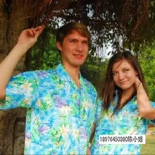 Пляжный костюм рубашка подарок бизнес-Повседневная рубашка обувь для мужчин и женщин рубашки гавайи рубашки 2XL 3XL
