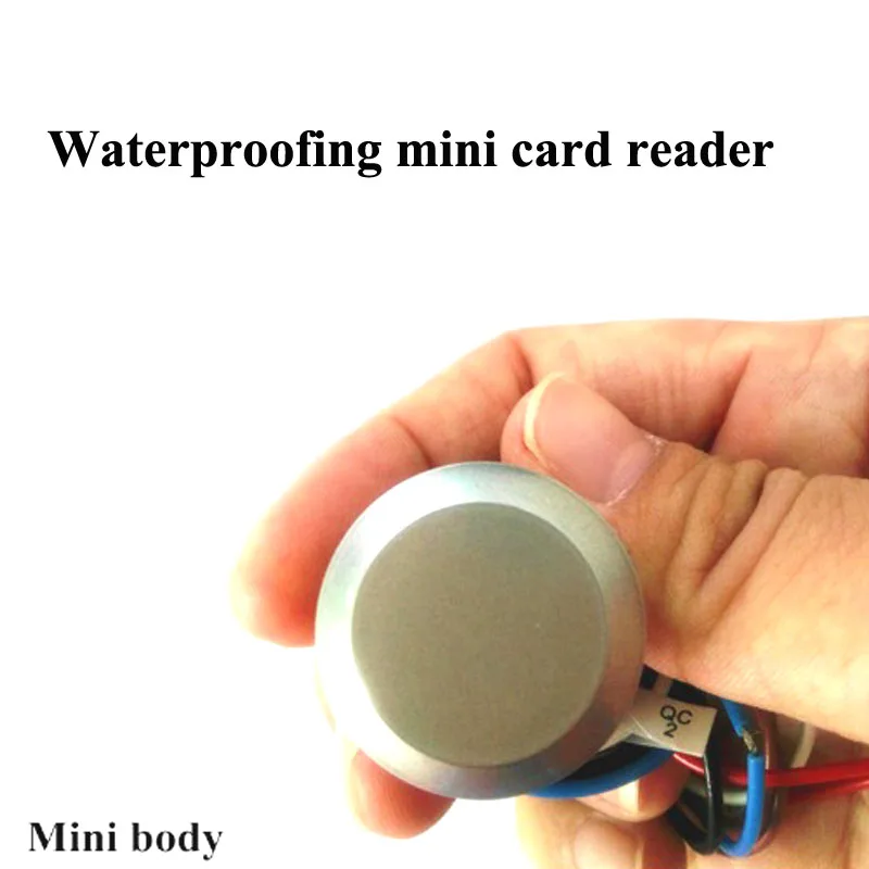 

125 KHZ/13.56 MHZ access control card mini rfid nfc reader/ EM ID rfid card readers+with 3 fobs free