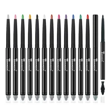 1 шт дважды конец Цвет ful гель карандаш для глаз Smudge-Proof пот-доказательство легко Цвет подводка-фломастер