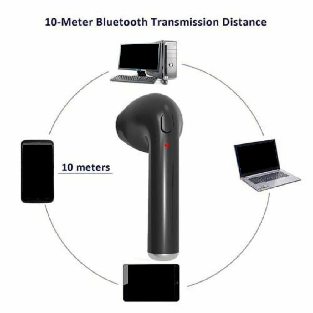 Наушники-вкладыши TWS Bluetooth 5,0 наушники мини-близнецы Беспроводной стереонаушники с микрофоном IPX5 Водонепроницаемый
