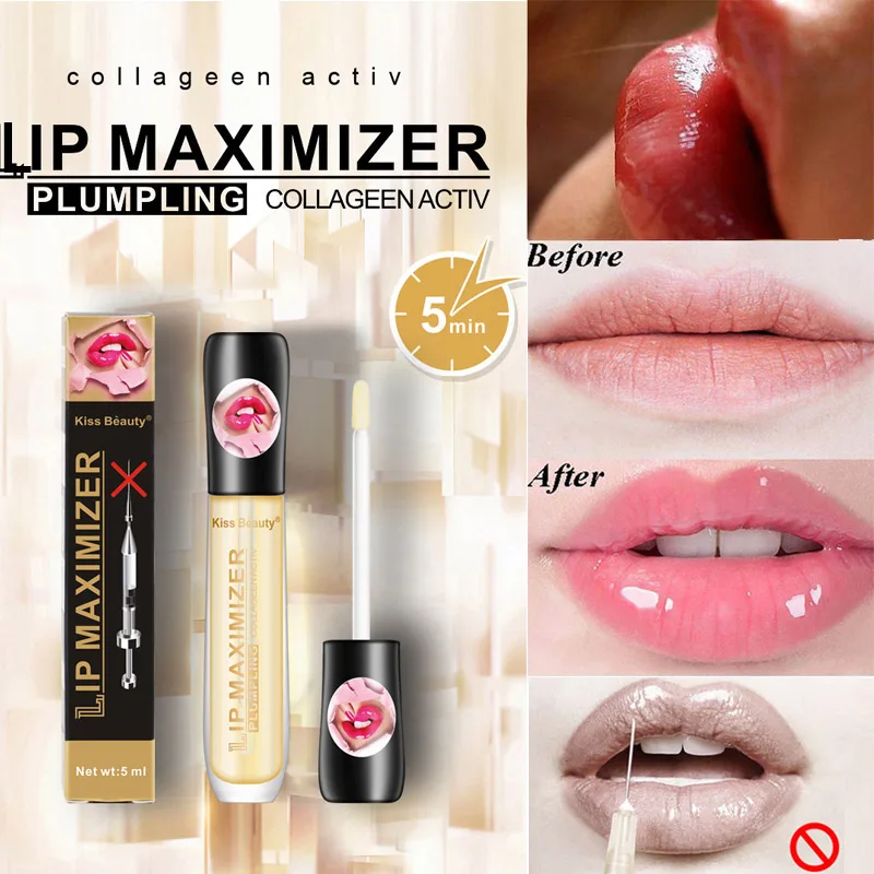

Lips Care Serum,Moisturizing and Plumping Lips Creating Sexy Doodle Lips, Reduce Fine Lines,Beauty Lipstick