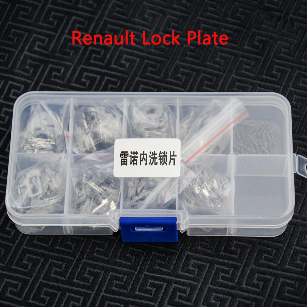 

CHKJ 200PCS/LOT Car Lock Core Key Repair Accessories Car Lock Reed Lock Plate For Renault Inner Milling Lock Plate Free Shipping