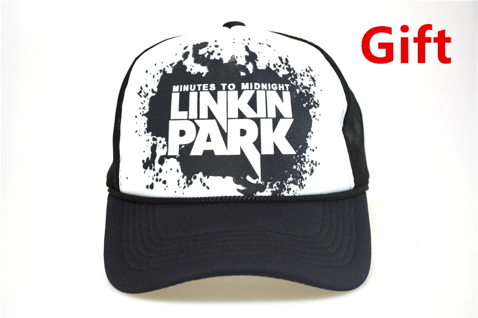 Шапка в подарок S до 7XL плюс размер Linkin Park куртка Светоотражающая Мужская и