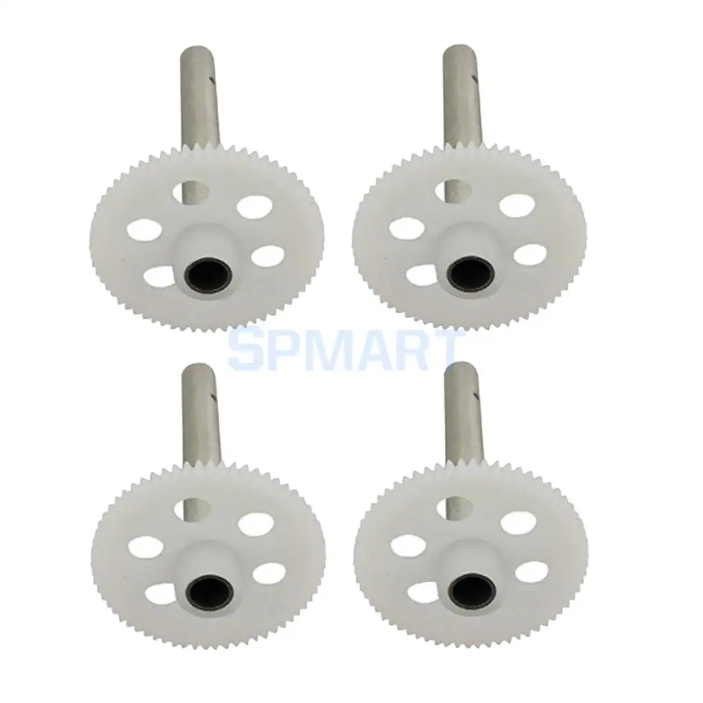 4PCS Large/Big Gear with Spindle for JJRC H8C H12C DFD F181 F183 RC Drone Quadcopter Helicopter Spare Parts