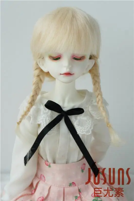 JD018 1/4 1/3 красивые мохер BJD парики Размер 7-8 дюймов 8-9 дюймов Ана оплетка кукла волосы модные куклы аксессуары