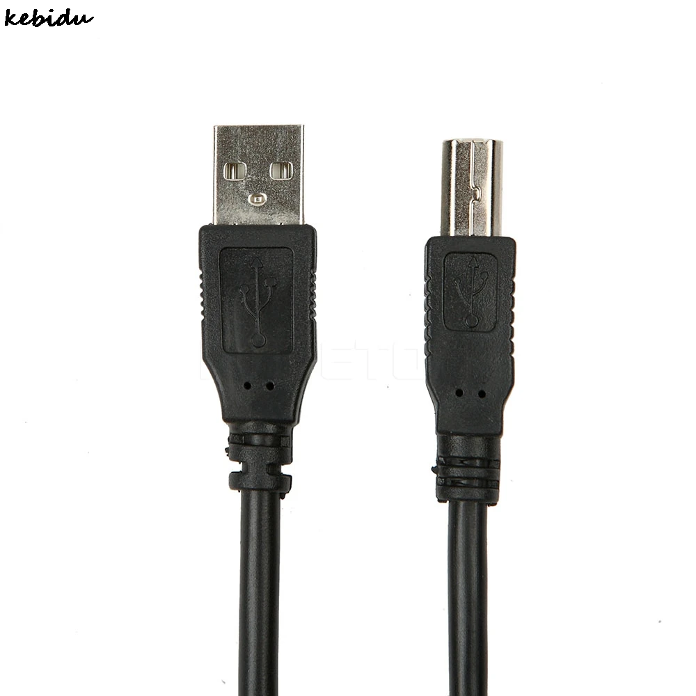 Kebidu USB 2,0 type A Male-B Мужской кабель для принтера Синхронизация данных заряднеое устройство удлинитель для принтера сканер