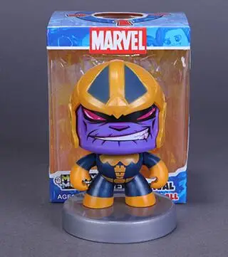 Hasbro Marvel Mighty Muggs сменная кукла Халк Капитан Америка танос Человек-паук фигурка детская игрушка подарок - Цвет: 27