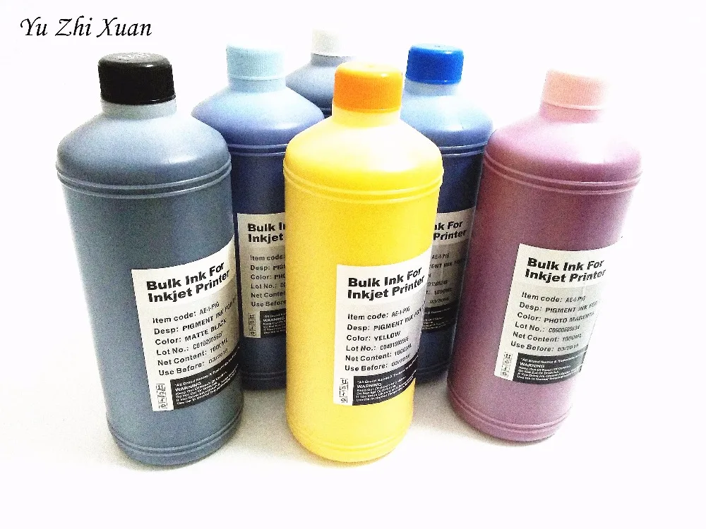 High quality!! 8 colors refill bulk pigment ink for Canon IPF 6300/6350