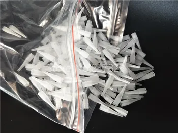 

100pcs disposable tattoo nozzle needles tips cap 5RL for permanent makeup eyebrow lip cosmetic machine