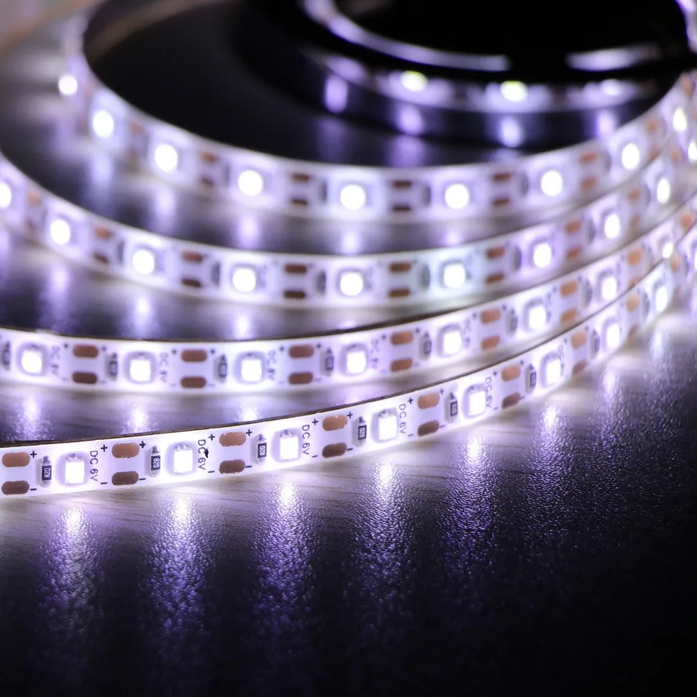 Led Strip Light RGB/Warm/Cool Waterproof IP65 2m/1m/0.5m 3528 SMD Fiexble Light Led Ribbon Tape Home Decoration Lamp