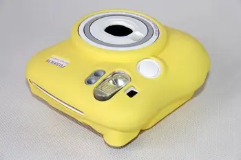 

Soft Silicone Rubber Case Bag For Fujifilm Instax Mini 25 mini25 Camera Protective Body Cover