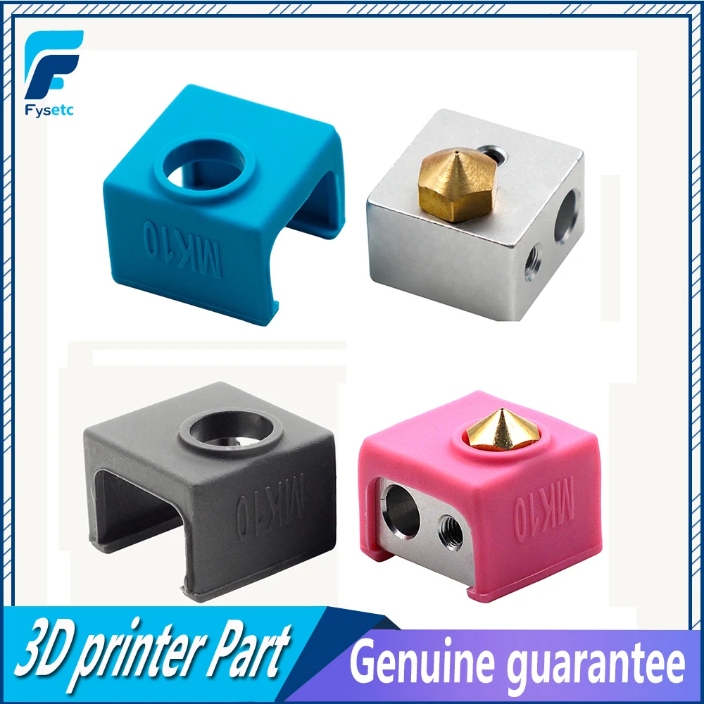 Mk10 シリコーン靴下黒ブルーピンクなくセラミック絶縁 Wanhao I3 Qidi ハイテクシリコーンヒーターブロックカバー Heater Block Block Heaterinsulation Silicone Aliexpress