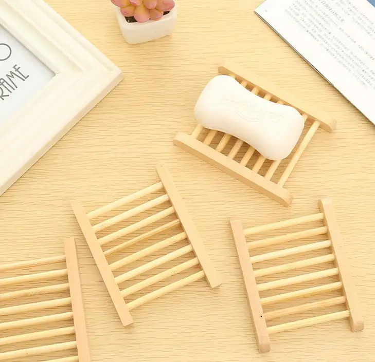 

500 шт. натуральное деревянное мыло лоток Saver со сушилкой для посуды палуба блюдо держатель для душа пластина для дома и мыть Ванная комната Декор