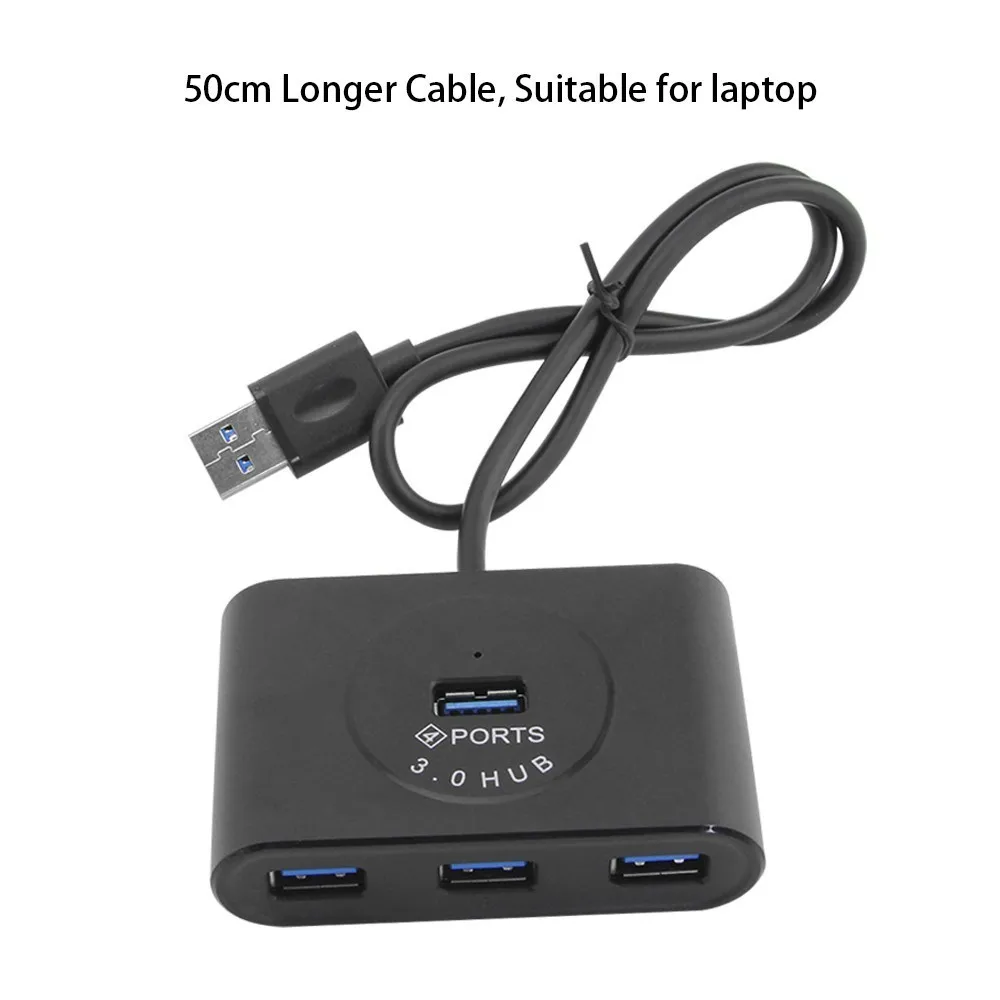 Usb-хаб Usb 3,0 концентратор 2,0 Мульти Usb разветвитель 4 порта Супер скорость несколько 3 хаб Usb3.0 концентратор порт кардридер для ПК ноутбука