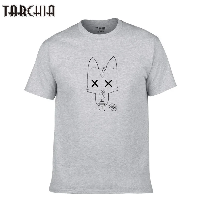 Tarchia новый мужской футболки мужские с коротким рукавом Данг мальчик свободного покроя футболка плюс мода 2018 Лето Брендовая футболка