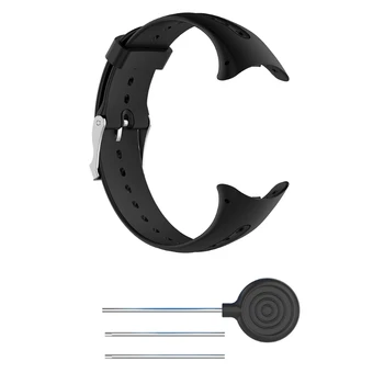 

Replacement Silicone Watch Band Wrist Strap With Tools for Garmin Swim Watch