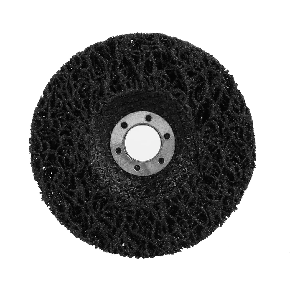 5PCS/set 100mm Purple/black Poly Strip Wheel Disc Paint Rust Removal Tool for Angel Grinders