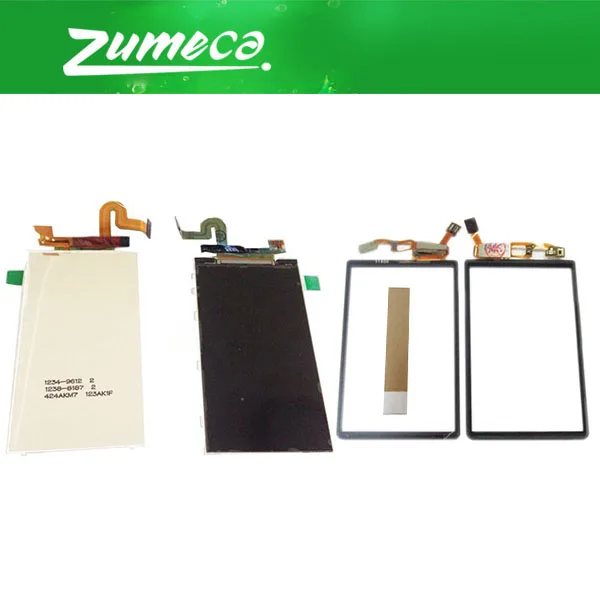 

High Quality For Sony Ericsson Xperia Neo V MT11 MT11i MT15 MT15i LCD Display Screen+Touch Screen Digitizer Black Color +Tape