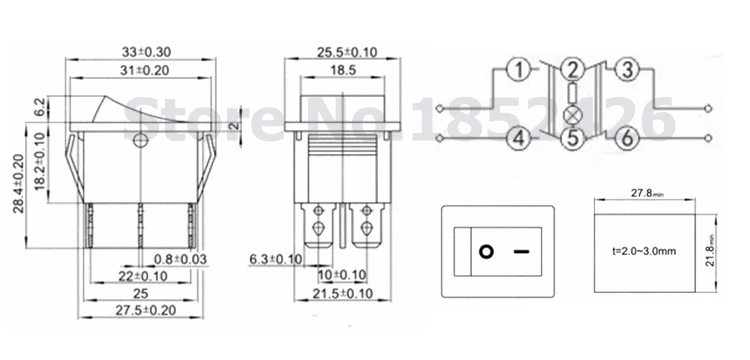 6Pin-2P-Light