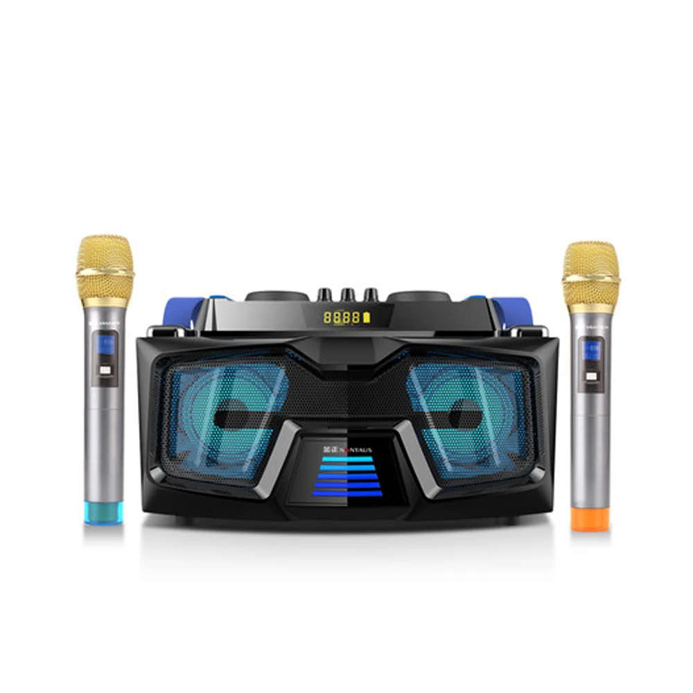 Bluetooth Multimedia Speaker Karaoke Microphone Super DJ Bass Hi-Fi Active Portable 2.1 Home Theater System with TF Card USB Bluetooth Multimedia Speaker Karaoke Microphone Super DJ Bass Hi-Fi Active Portable 2.1 Home Theater System with TF Card USB