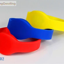 BG-02 100 шт./лот 125 кГц EM4100 TK4100 наручный браслет с технологией радиочастотной идентификации только для чтения ID карточки для бассейна сауна комната тренажерный зал